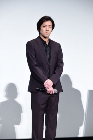 第31回東京国際映画祭コンペティション部門『愛がなんだ』舞台挨拶に登壇した若葉竜也