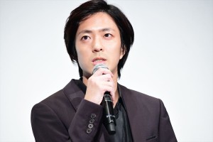 第31回東京国際映画祭コンペティション部門『愛がなんだ』舞台挨拶に登壇した若葉竜也