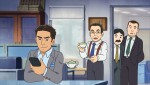 ドラマ『相棒』とコラボしたアニメ『ドラえもん』場面写真