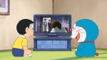 ドラマ『相棒』とコラボしたアニメ『ドラえもん』場面写真