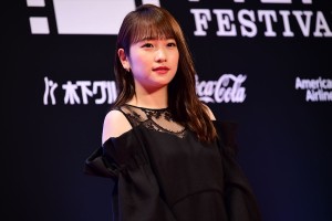 映画『人魚の眠る家』ワールドプレミア・レッドカーペットイベントに登場した川栄李奈