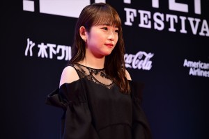 映画『人魚の眠る家』ワールドプレミア・レッドカーペットイベントに登場した川栄李奈