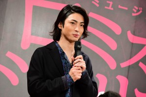 ミュージカル『ロミオ＆ジュリエット』制作発表に登壇した木村達成