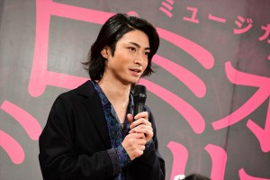 ミュージカル『ロミオ＆ジュリエット』制作発表に登壇した木村達成