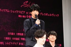 ミュージカル『ロミオ＆ジュリエット』制作発表に登壇した黒羽麻璃央