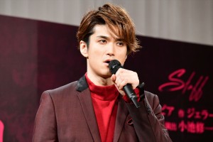 ミュージカル『ロミオ＆ジュリエット』制作発表に登壇した渡辺大輔