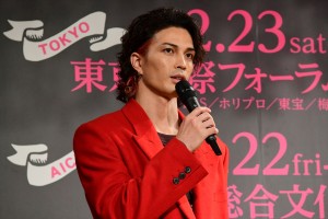 ミュージカル『ロミオ＆ジュリエット』制作発表に登壇した広瀬友祐