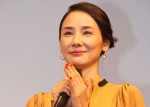 映画『母さんがどんなに僕を嫌いでも』完成披露試写会に登壇した吉田羊