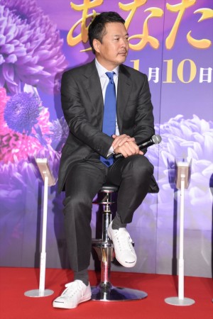 テレビ朝日『あなたには渡さない』試写会イベントに登壇した田中哲司