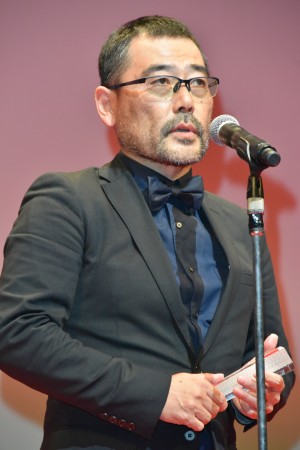 第31回東京国際映画祭アウォード・セレモニーに登場した武正晴監督