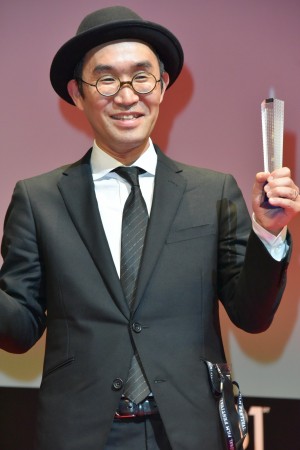 第31回東京国際映画祭アウォード・セレモニーに登場した野尻克己監督