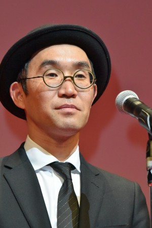 第31回東京国際映画祭アウォード・セレモニーに登場した野尻克己監督