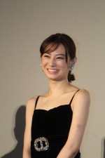 映画『スマホを落としただけなのに』初日舞台挨拶に登壇した北川景子