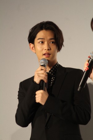 映画『スマホを落としただけなのに』初日舞台挨拶に登壇した千葉雄大