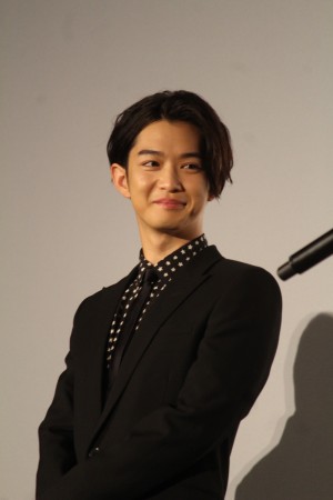 映画『スマホを落としただけなのに』初日舞台挨拶に登壇した千葉雄大