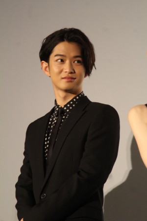 映画『スマホを落としただけなのに』初日舞台挨拶に登壇した千葉雄大