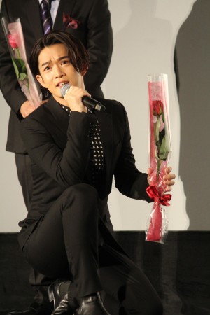 映画『スマホを落としただけなのに』初日舞台挨拶に登壇した千葉雄大