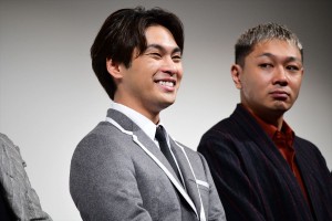 映画『夜明け』完成披露試写会 舞台挨拶に登壇した柳楽優弥