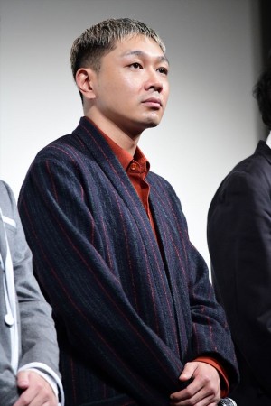 映画『夜明け』完成披露試写会 舞台挨拶に登壇したYOUNG DAIS