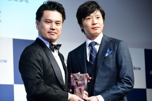 「SUITS OF THE YEAR 2018」に登場した田中圭