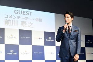 「SUITS OF THE YEAR 2018」に登場した前川泰之