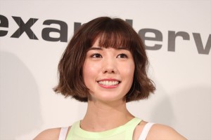 UNIQLO and ALEXANDER WANG 新商品発表会に登場した仲里依紗