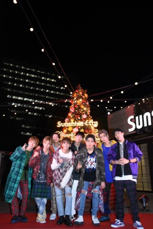 FANTASTICS、「Sunshine City Christmas Party！」点灯式に参加