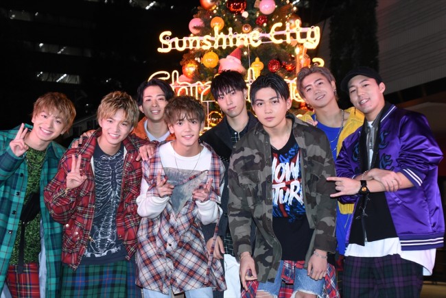 FANTASTICS、「Sunshine City Christmas Party！」点灯式に参加