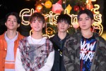 「Sunshine City Christmas Party！」点灯式に参加したFANTASTICS