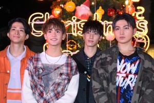 「Sunshine City Christmas Party！」点灯式に参加したFANTASTICS