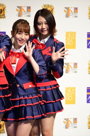 「SKE48 10周年記念 イオンカード（SKE48）デビュー発表会」に登場した古畑奈和