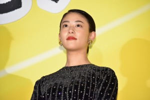 映画『こんな夜更けにバナナかよ 愛しき実話』完成披露試写会に登壇した高畑充希