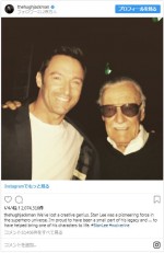 ※「ヒュー・ジャックマン」インスタグラム