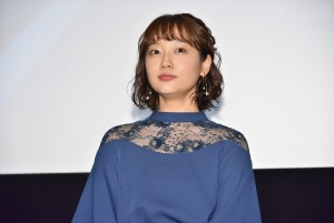 『青の帰り道』完成披露上映会に登壇した清水くるみ