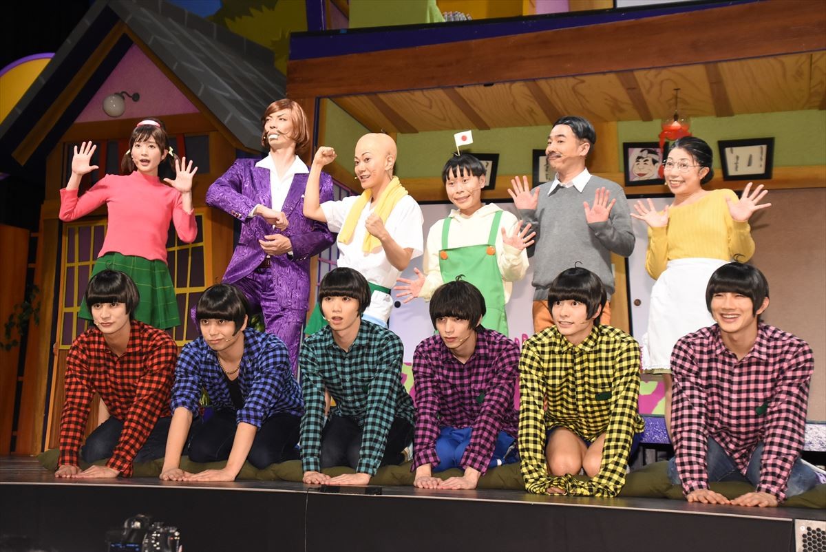 松野家の6つ子が喜劇に挑戦　舞台『おそ松さん』第3弾は「お笑いの戦場」