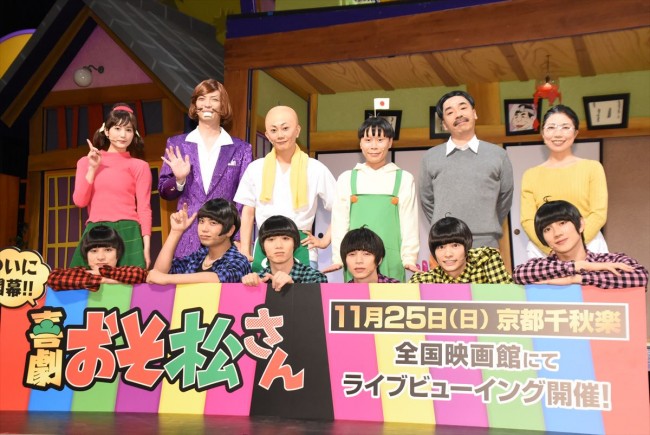 松野家の6つ子が喜劇に挑戦 舞台 おそ松さん 第3弾は お笑いの戦場 18年11月14日 アニメ ニュース クランクイン