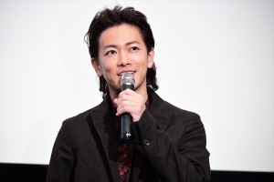 映画『ハード・コア』公開直前!!完成披露試写会に登場した佐藤健