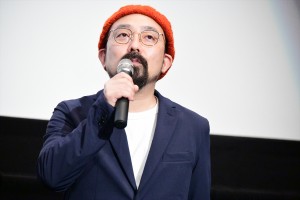 映画『ハード・コア』公開直前!!完成披露試写会に登場した山下敦弘監督