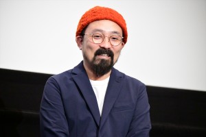 映画『ハード・コア』公開直前!!完成披露試写会に登場した山下敦弘監督