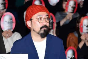 映画『ハード・コア』公開直前!!完成披露試写会に登場した山下敦弘監督