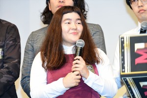 「M‐1グランプリ2018」決勝進出者発表会見に登場したゆにばーす・はら