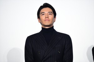 『アウト＆アウト』初日舞台挨拶に登壇した要潤