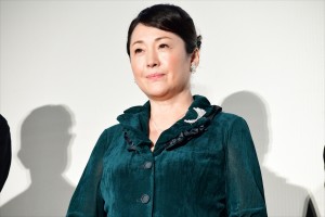 映画『人魚の眠る家』公開記念舞台挨拶に登壇した松坂慶子