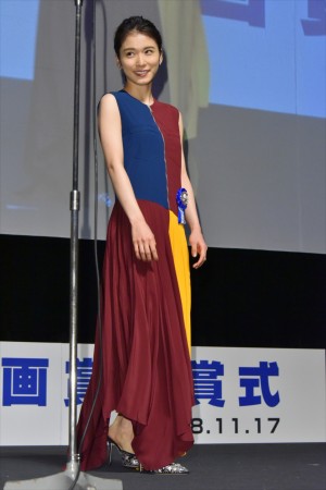 「第10回TAMA映画賞」授賞式に登場した松岡茉優