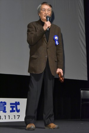 「第10回TAMA映画賞」授賞式に登場した山崎努