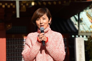 ジョンソン「インフルエンザ対策で受験生応援！」オープニングイベントに登壇した渡辺満里奈