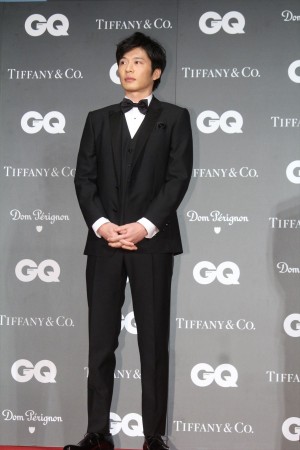 「GQ MEN OF THE YEAR 2018」授賞式・記者発表会に登場した田中圭