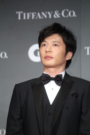 「GQ MEN OF THE YEAR 2018」授賞式・記者発表会に登場した田中圭