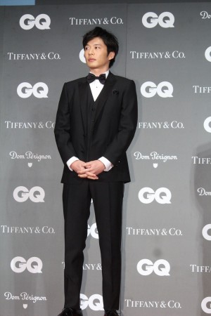 「GQ MEN OF THE YEAR 2018」授賞式・記者発表会に登場した田中圭