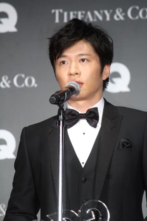 「GQ MEN OF THE YEAR 2018」授賞式・記者発表会に登場した田中圭